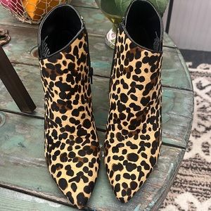 Nine West Brand New Animal hair print Boot.